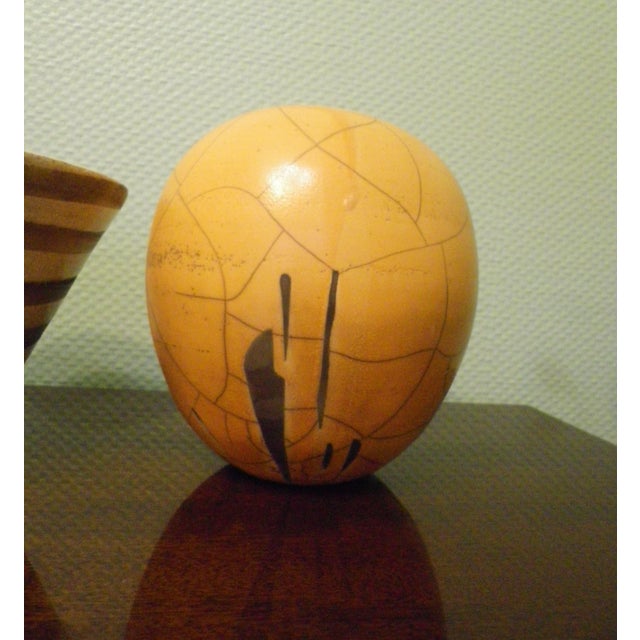 Handcrafted Raku Pottery, 2010s, Set of 2 For Sale - Image 4 of 15