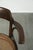 Brown Vintage Webbing Armchair in Curved Wood For Sale - Image 8 of 13