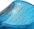 Blue Vintage Murano Sapphire Blue Gold Flecks Control Bubbles Italian Art Glass Tear Water Drop Dish Bowl For Sale - Image 8 of 8