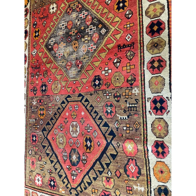 Antique Caucasian/Kazak Rug, For Sale - Image 4 of 8