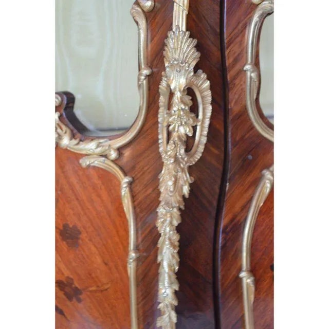 Wood French 19th Century Linke Style Bombay Vitrine For Sale - Image 7 of 13