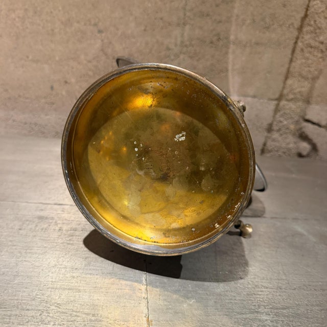 Mid-Century Modern Bialaddin Bowl Fire Paraffin Heater Industrial Decor For Sale - Image 15 of 16