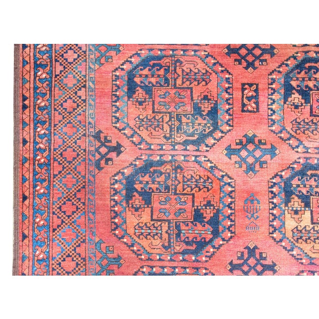 Early 20th Century Afghani Ersari Rug For Sale In Chicago - Image 6 of 15