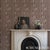 SAMPLE - Schumacher Richmond House Wallpaper In Mocha For Sale In New York - Image 6 of 6