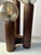 1970s Vintage Model 19 Table Lamp in Wood and Hand-Blown Glass from Temde Leuchten, 1970s For Sale - Image 5 of 9