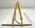 Mid-Century Modern MCM Neiman Marcus Japanese Porcelain and Bamboo Handled Tray For Sale - Image 3 of 6
