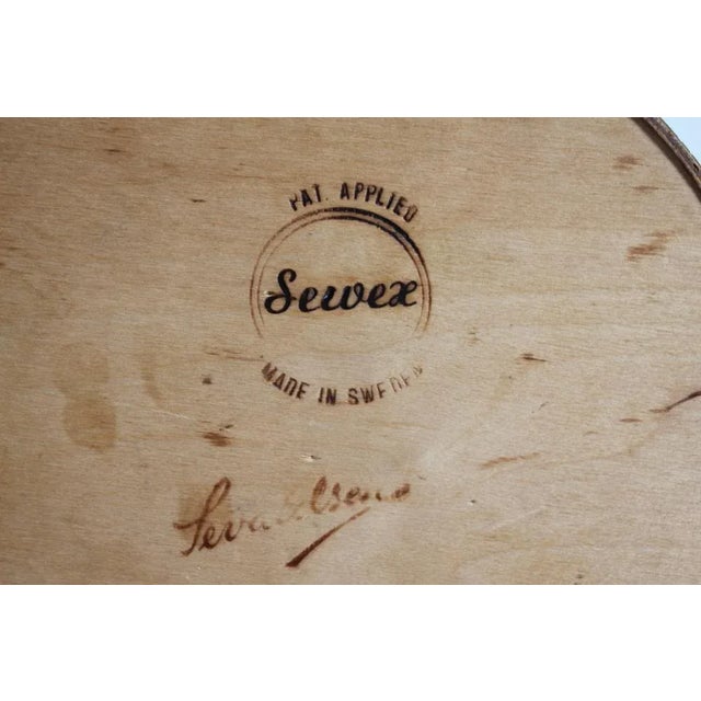 Conical Wastepaper Basket in Teak Veneer by Martin Åberg for Servex, Sweden, 1960s For Sale - Image 9 of 10