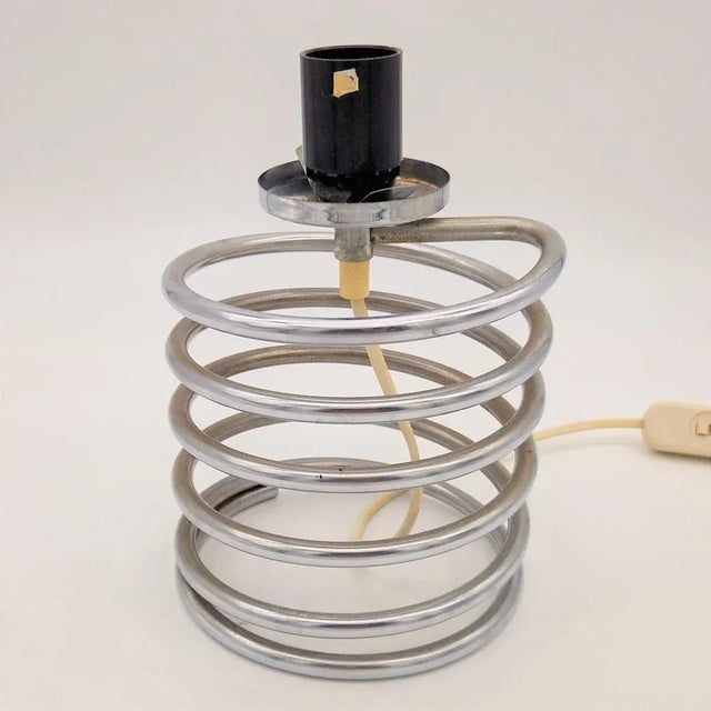 Spiral Table Lamp from Ingo Maurer, 1970s For Sale - Image 4 of 6