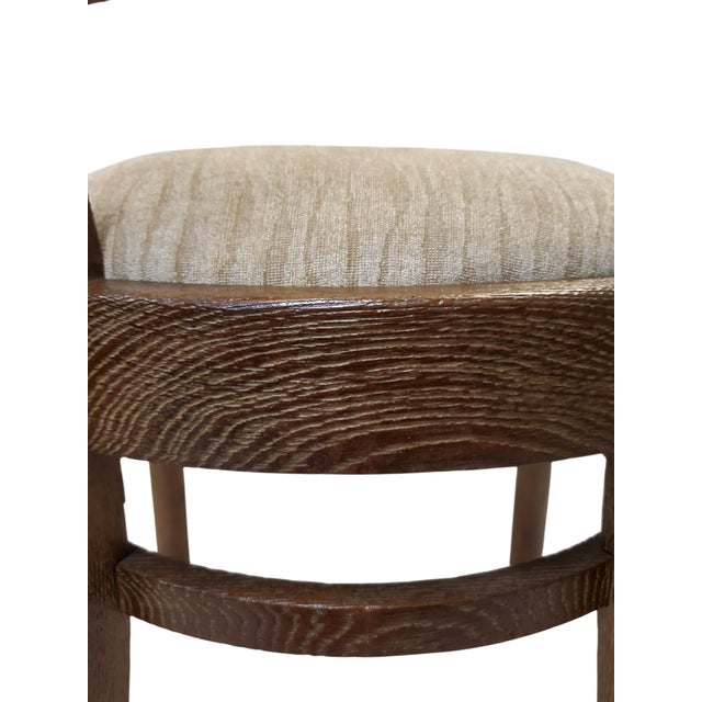 Early 20th Century Early 20th Century Set of Four Belgian Constructivist Dining/Side Chairs Attributed to De Coene Frères "Teniers No. 904 For Sale - Image 5 of 18