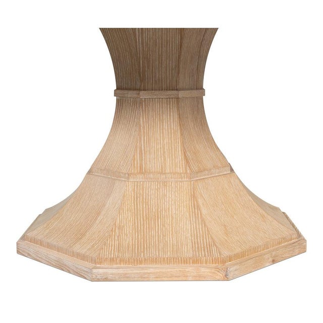 Bleached Oak Expanding Dining Table - 85 1/2" For Sale - Image 10 of 11