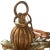 Mid 20th Century Italian Giltwood Pineapple Chandelier For Sale - Image 9 of 12