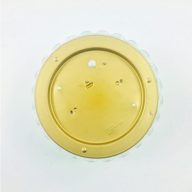 Transparent 1 of 3 Mid-Century Bubble Glass Flush Mount/Ceiling Light by Helena Tynell for Limburg, Germany, 1960s For Sale - Image 8 of 10
