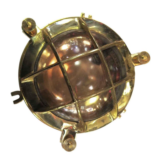 Brass & Copper Nautical Porthole Light Chairish