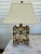 Wonderful and sturdy set of faux bamboo finish lamps from Pacific Coast Lighting and stamped 2002 along with the company...