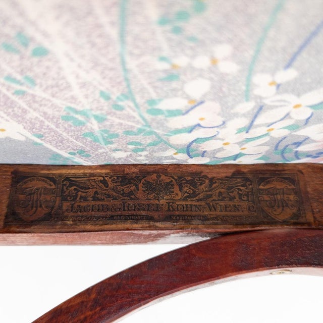 Brown Set of No. 717 Bentwood Chairs by Gustav Siegel for J&j Kohn, 1890s For Sale - Image 8 of 15