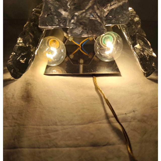 Crystal Wall Sconce, Austria, 1970s For Sale - Image 10 of 13