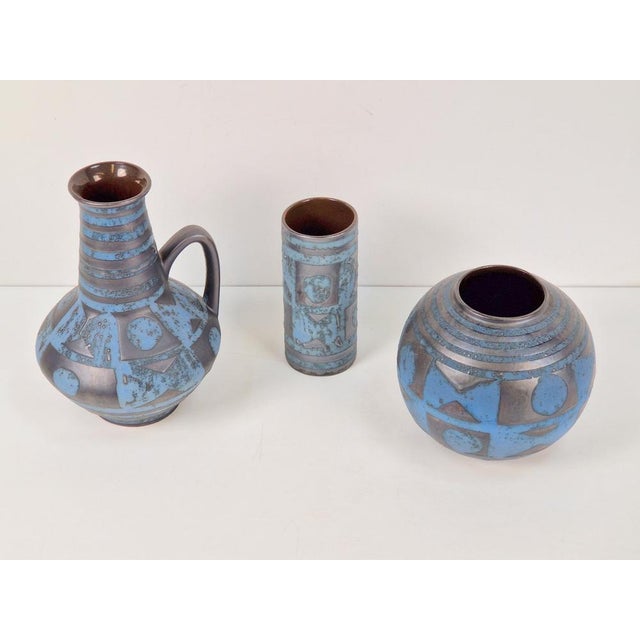 Fat Lava Ankara Vases by Carstens Tönnieshof, 1960s, Set of 3 For Sale - Image 14 of 14