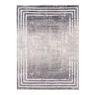 21st Century Contemporary Wool and Silk Rug For Sale