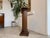 Brown Pedestal in Walnut For Sale - Image 8 of 8