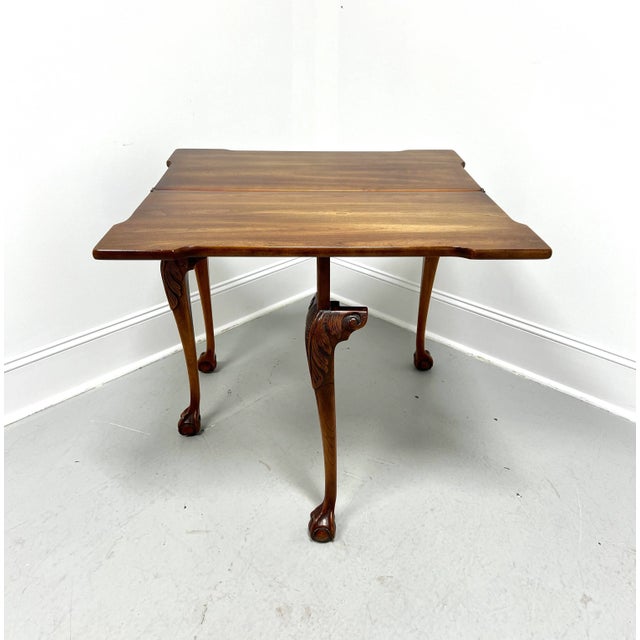 Statton Private Collection Oxford Cherry Gateleg Flip Top Game ...