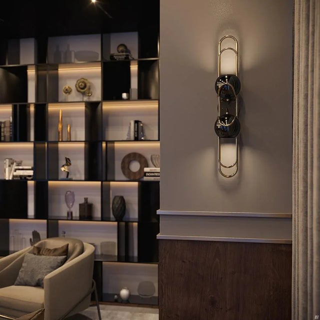 Not Yet Made - Made To Order Neil Wall Light by Delightfull For Sale - Image 5 of 10