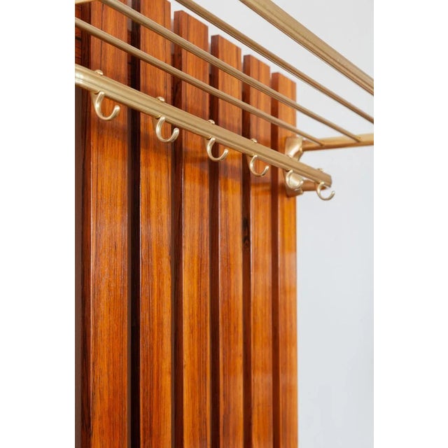 1960s Wall Mounted Coat Rack For Sale - Image 5 of 7
