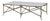 Tara Shaw for Century Furniture Sainte Croix Cocktail Table For Sale