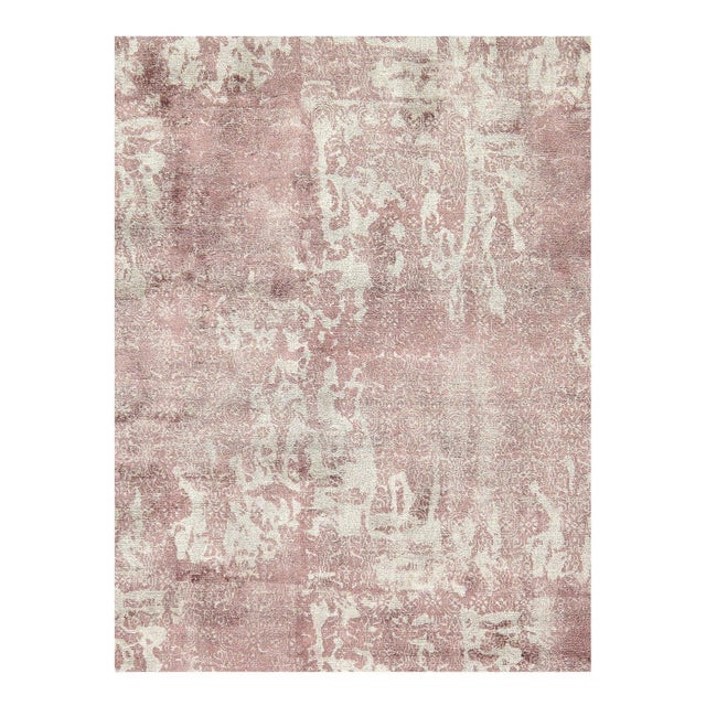 Modern Pasargad DC Toupe Modern Rug For Sale - Image 3 of 4