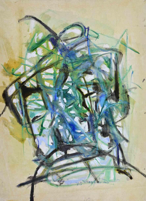 Giorgio Lo Fermo, Abstract Expression, Oil Painting, 2024
