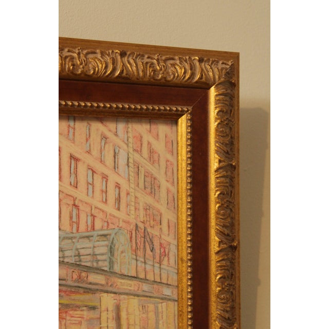 Mary Montague Sikes Hotel Du Pont Custom Framed Giclee Art Print For Sale - Image 9 of 12
