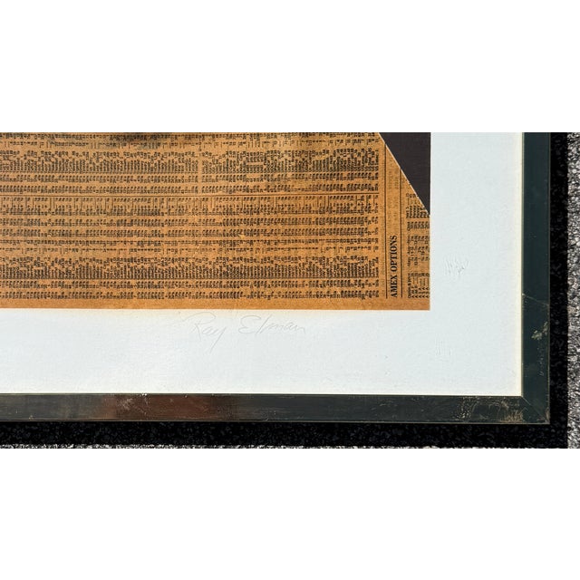 "Paper Foundations", Limited Edition, 1975, by Ray Elman For Sale - Image 4 of 9