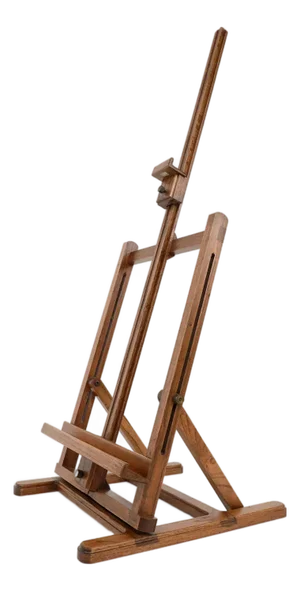 Vintage Folding Table Top Easel Made in Oak