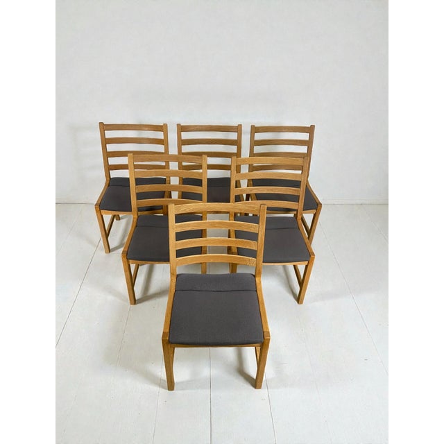 Set of 6 original vintage dining chairs designed by Kurt Østervig for K.P. Møbler, produced in Denmark during the 1960s....