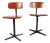 Industrial School Chairs, 1960s, Set of 2 For Sale