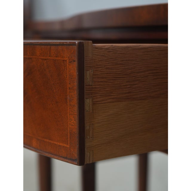 1990s Baker Historic Charleston Small Mahogany Huntboard Server For Sale - Image 5 of 18