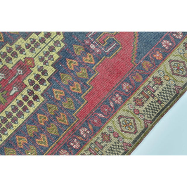 1960s Handmade Anatolian Oushak Rug For Sale - Image 5 of 11