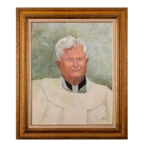 Catholic Priest Portrait Sterling Reis