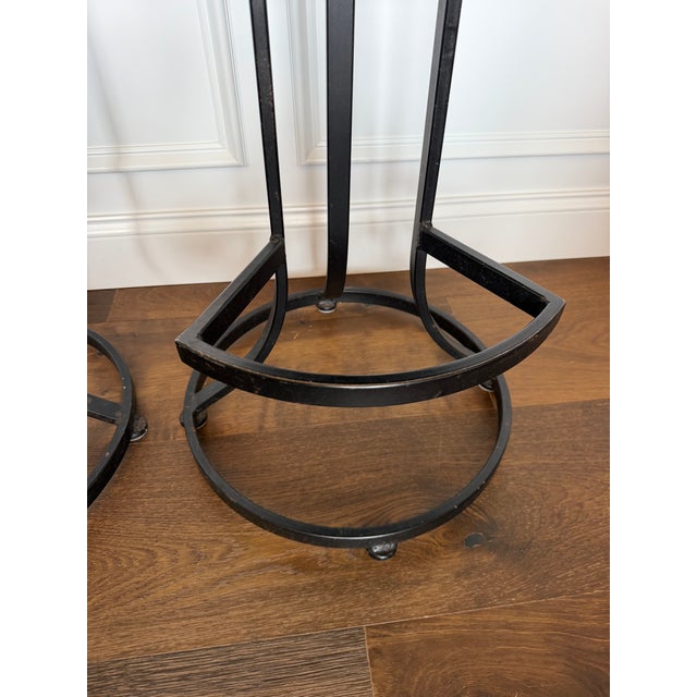 Vintage Shaver-Howard Swivel Counter Stools, Set of Four, Circa 1970s For Sale - Image 10 of 15