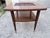 Vintage Tiled Walnut Laminate Two-Tiered End Table For Sale In New York - Image 6 of 8
