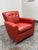 Contemporary Coach for Baker Furniture Metro Button Chair, Circa 2003 For Sale - Image 3 of 12