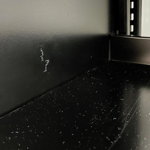 Italian Modern Modular Black Congresso Bookcase attributed to Lips Vago, 1970s, Set of 3 For Sale - Image 9 of 18