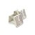 1990s Pair of Tiffany & Co Estate Mens Cufflinks Sterling Silver For Sale - Image 4 of 8