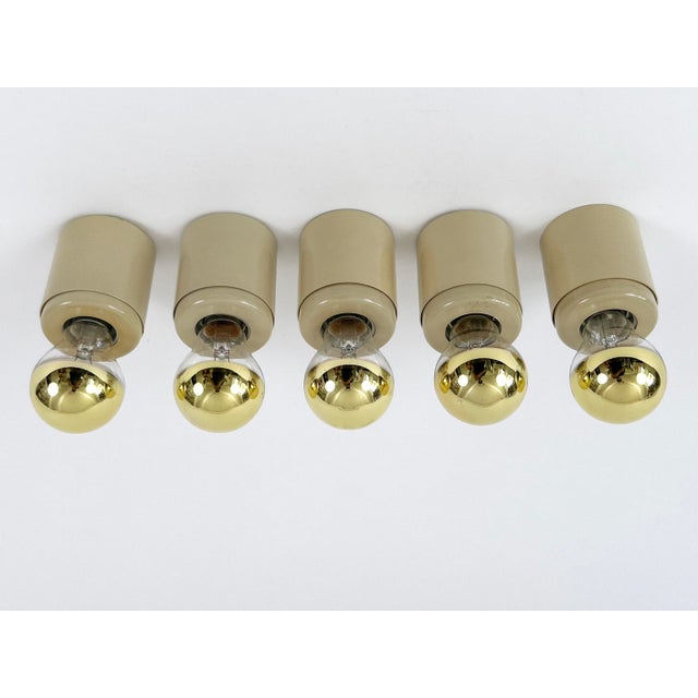 SP 14 Ceiling Lamps by Gino Sarfatti for Arteluce, Italy, 1960s, Set of 5 For Sale - Image 6 of 18