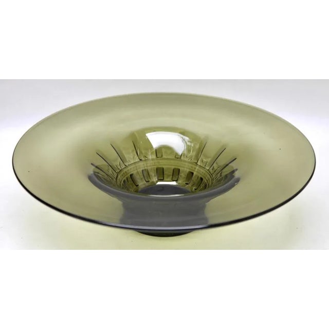 Art Deco Luxval Centerpiece from Val Saint Lambert, 1935 For Sale - Image 3 of 9