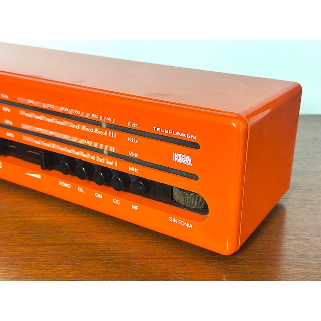 1970s Space Age Kira Radio from Telefunken, Italy, 1970 For Sale - Image 5 of 12