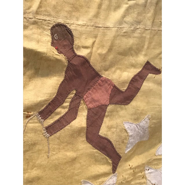 20th Century Asafo Flag Cloth Appliqué, Ghana For Sale - Image 9 of 13