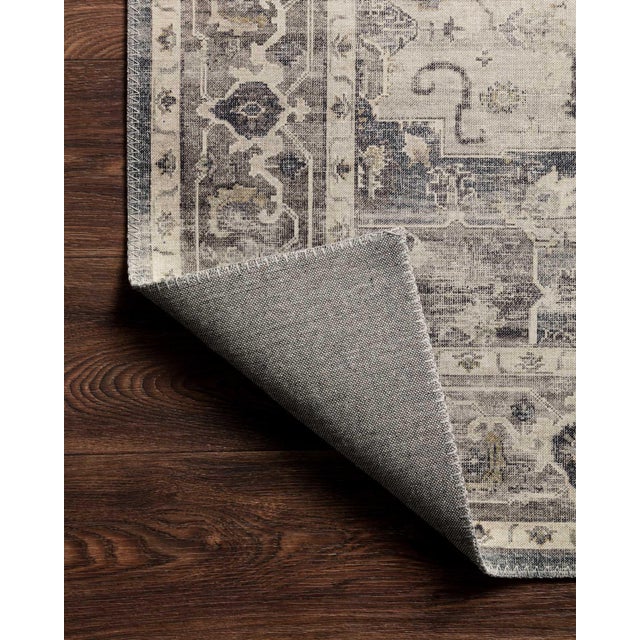 Loloi Rugs Loloi Rugs Hathaway Grey/Brown/Ivory 2'-0" x 5'-0" Area Rug For Sale - Image 4 of 6
