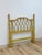 This coastal twin headboard brings a cheerful pop of color to classic Hollywood Regency styling, finished in a bright...