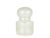Large Clear Murano Glass Bottle from Barovier & Toso, 1960s For Sale - Image 11 of 11