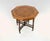 Brown Vintage Octagonal Coffee Table in Wood, Italy, Mid-20th Century For Sale - Image 8 of 9